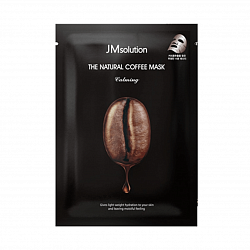 Маска тканевая успокаивающая с экстрактом кофе JMsolution The Natural Coffee Mask Calming, 30 гр
