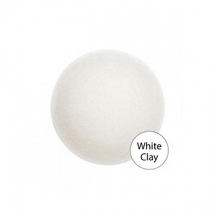 Спонж для умывания натуральный из 100% конняку Natural Soft Jelly Cleansing Puff White Clay