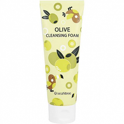 Пенка c оливой Olive Cleansing Foam от SeaNtree, 120 мл