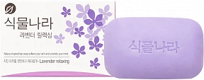 Туалетное мыло с экстрактом лаванды Botanic Nation Lavender relaxing Soap Shingmulnara, 100 гр