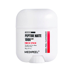 Укрепляющий стик для зоны шеи и декольте Medi-Peel Premium Peptide Naite 1000 Shot Neck Stick, 20 гр