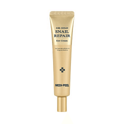 Крем для глаз с 24К золотом и муцином улитки Medi-Peel 24K Gold Snail Repair Eye Cream, 40 мл