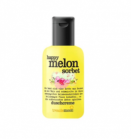 Гель для душа дынный сорбет Happy melon sorbet bath & shower gel, 60 мл