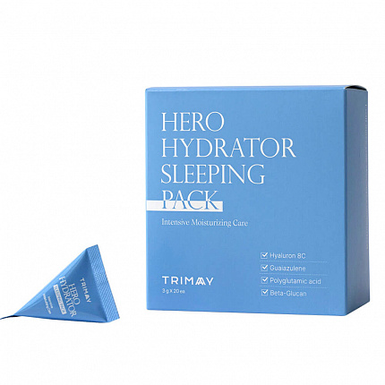 Ночная маска для глубокого увлажнения Trimay Hero Hydrator Sleeping Pack, 3 гр