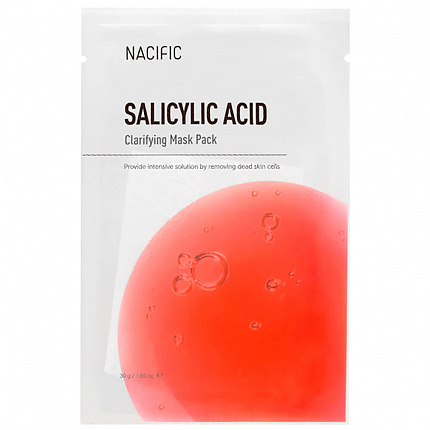 Маска на тканевой основе Salicylic Acid Clarifying Mask Pack, 30 гр