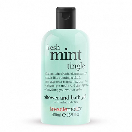 Гель для душа Свежая мята Fresh Mint Tingle bath & shower gel, 500мл