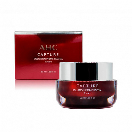 Антивозрастной питательный крем для лица AHC Capture Solution Prime Revital Cream, 50 мл