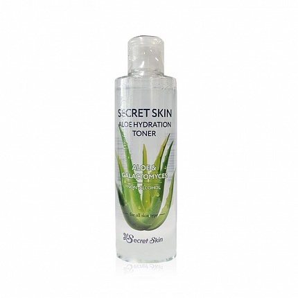 Тонер  для лица с экстрактом алоэ NEW Secret Skin Aloe Hydration Toner 250мл