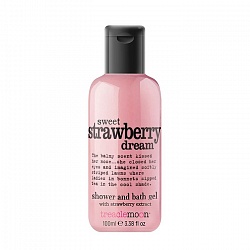 Гель для душа Спелая клубника Sweet Strawberry dream bath & shower gel, 100 мл