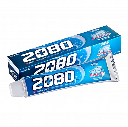 Зубная паста освежающая Aekyung 2080 Dental Clinic Fresh Up, 120 гр