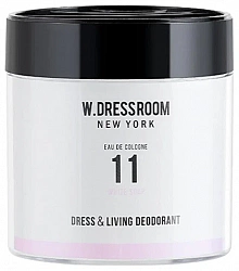 Ароматизатор гелевый для гардероба № 11 W.Dressroom Dress & Living Deodorant № 11 White Soap, 110 гр