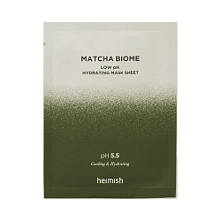 Маска увлажняющая с матчей и пробиотиками Heimish Matcha Biome Low pH Hydrating Mask, 30 мл