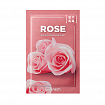 Маска на тканевой основе для лица с экстрактом розы Natural Rose Mask Sheet 21мл