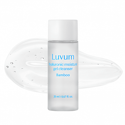 Гель для умывания с гиалуроновой кислотой LUVUM Travel Size Hyaluronic Low pH Toner, 20 мл