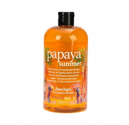 Гель для душа летняя папайя Papaya summer Bath & shower gel, 500 мл