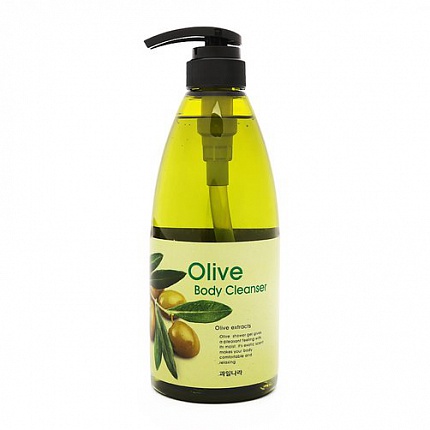 Гель для душа с экстрактом оливы расслабляющий Olive Body cleanser (740g) 740гр