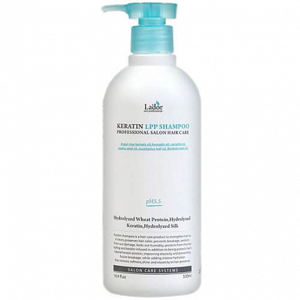 Шампунь для волос кератиновый Keratin LPP Shampoo, 530 мл