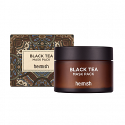 Лифтинг-маска против отеков с экстрактом черного чая Heimish Black Tea Mask Pack, 110 мл