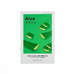 Маска для лица с экстрактом алоэ Missha Airy Fit  Aloe Sheet Mask, 19 гр