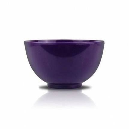 Косметическая чаша для размешивания маски фиолетовая Rubber Bowl Small Purple 300сс