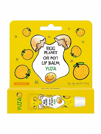 Бальзам для губ Egg Planet Oh My Lipbalm Yuja, 10 гр