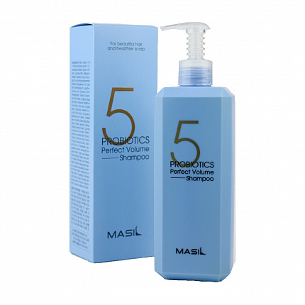 Шампунь для объема Masil 5 Probiotics Perfect Volume Shampoo, 500 мл