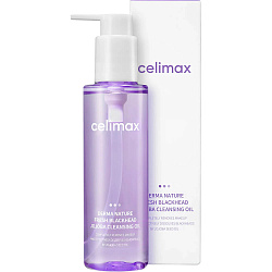 Масло гидрофильное для лица от черных точек с маслом жожоба celimax Derma Nature Fresh Blackhead Jojoba Cleansing Oil, 150 мл