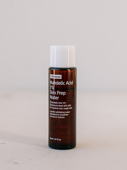 Мягкий тонер-эксфолиант с миндальной кислотой By Wishtrend Mandelic Acid 5% Skin Prep Water, 30 мл