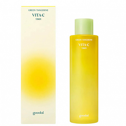 Осветляющий тонер для сияния кожи Goodal Green Tangerine Vita C Toner, 300 мл