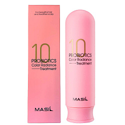 Бальзам с пробиотиками для защиты цвета Masil 10 Probiotics Color Radiance Treatment, 300 мл