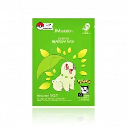 Успокаивающая маска с экстрактом хауттюйнии JM Solution Stamp In Heartleaf Mask Pokemon, 30 мл