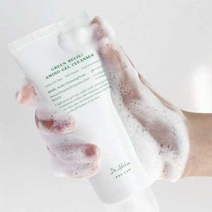 Гелевая пенка для умывания Dr.Althea Green Relief Amino Gel Cleanser, 100 мл