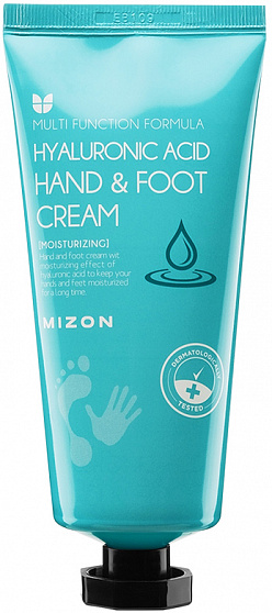 Крем для рук и ног с гиалуроновой кислотой Mizon Hyaluronic Acid Hand & Foot Cream, 100 мл
