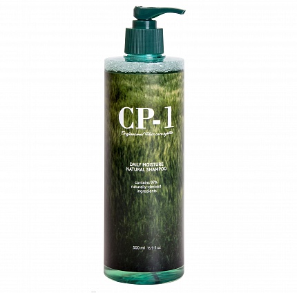 Натуральный увлажняющий шампунь для волос CP-1 Daily Moisture Natural Shampoo, 500 мл