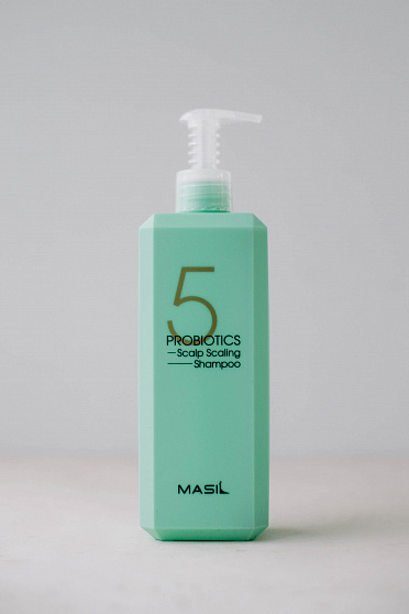 Глубокоочищающий шампунь с пробиотиками Masil 5 Probiotics Scalp Scaling Shampoo, 500 мл