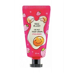 Крем для рук с ароматом клубники Egg Planet OH MY Hand Cream Strawberry, 30 гр