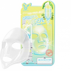 Успокаивающая тканевая маска с чайным деревом Power Ringer Mask Pack Tea Tree Deep