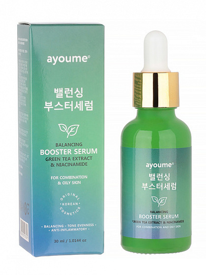 Сыворотка Balancing Booster Serum Green Tea & Niacinamide, 30 мл