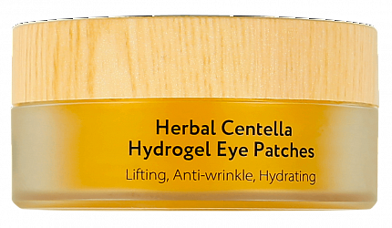 Патчи гидрогелевые с экстрактом центеллы Herbal Centella Asiatica Hydrogel Eye Patches, 60 шт