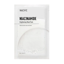 Маска на тканевой основе на выравнивание тона Niacinamide Brightening Mask Pack, 30 гр