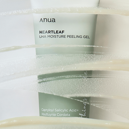 Пилинг-гель отшелушивающий с LHA-кислотой Anua Heartleaf  LHA Moisture Peeling Gel, 120 мл