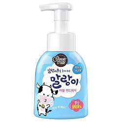 Пенка для рук молочная Kerasys Shower Mate Bubble Hand Wash White Milk, 300 мл