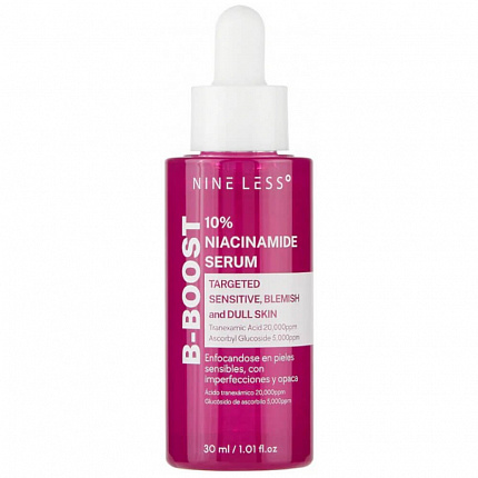 Сыворотка осветляющая с ниацинамидом Nine Less B-Boost 10% Niacinamide Serum, 30 мл