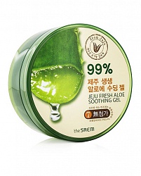 Гель с алоэ универсальный увлажняющий Jeju Fresh Aloe Soothing Gel 99%, 300 мл