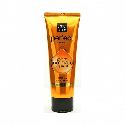 Маска для поврежденных волос Perfect Serum Treatment Pack Golden Morocco Argan Oil, 180 мл