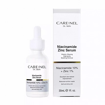 Сыворотка для жирной и проблемной кожи Carenel Niacinamide Zinc Serum, 30 мл