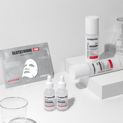 Маска против пигментации с глутатионом Medi-Peel Glutathione 600 Ampoule Mask, 30 мл