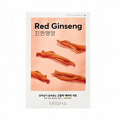 Маска для лица с экстрактом женьшеня Missha Airy Fit Red Ginseng Sheet Mask, 19 гр