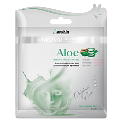 Маска альгинатная с экстрактом алоэ успокаивающая (саше) Aloe Modeling Mask, 25 гр