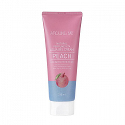Крем-гель для тела Around me Natural Perfume Vita Aqua Gel Cream Peach, 230 мл